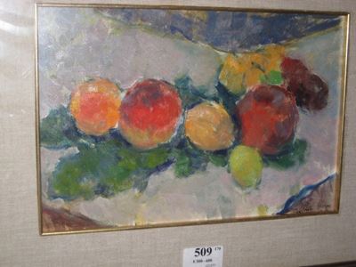 Orlando Grosso (1882-1968)natura Morta