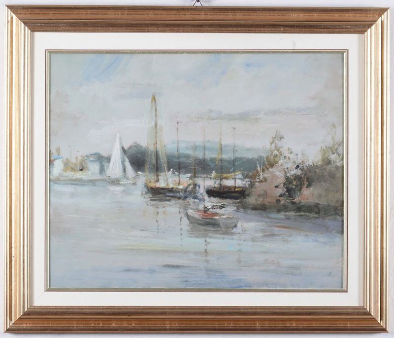 Forbini Omaggio a Monet, 1989  - Auction Time Auction 1-2014 - Cambi Casa d'Aste