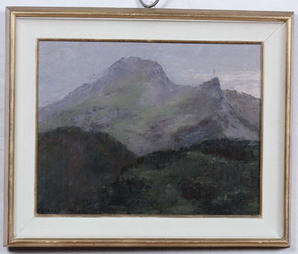 Nicolò Chianese (1898-1971) Dal passo del Melogno, 1958