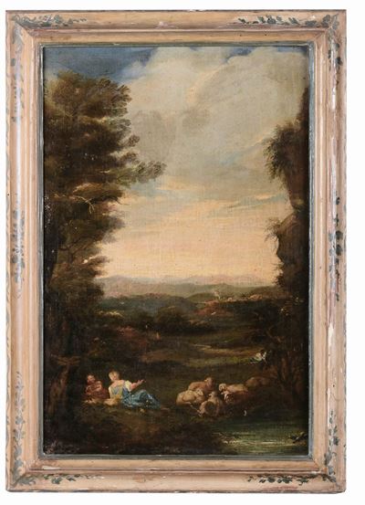 Carlo Antonio Tavella (1668 - 1738), Bottega Dipaesaggi con Figure