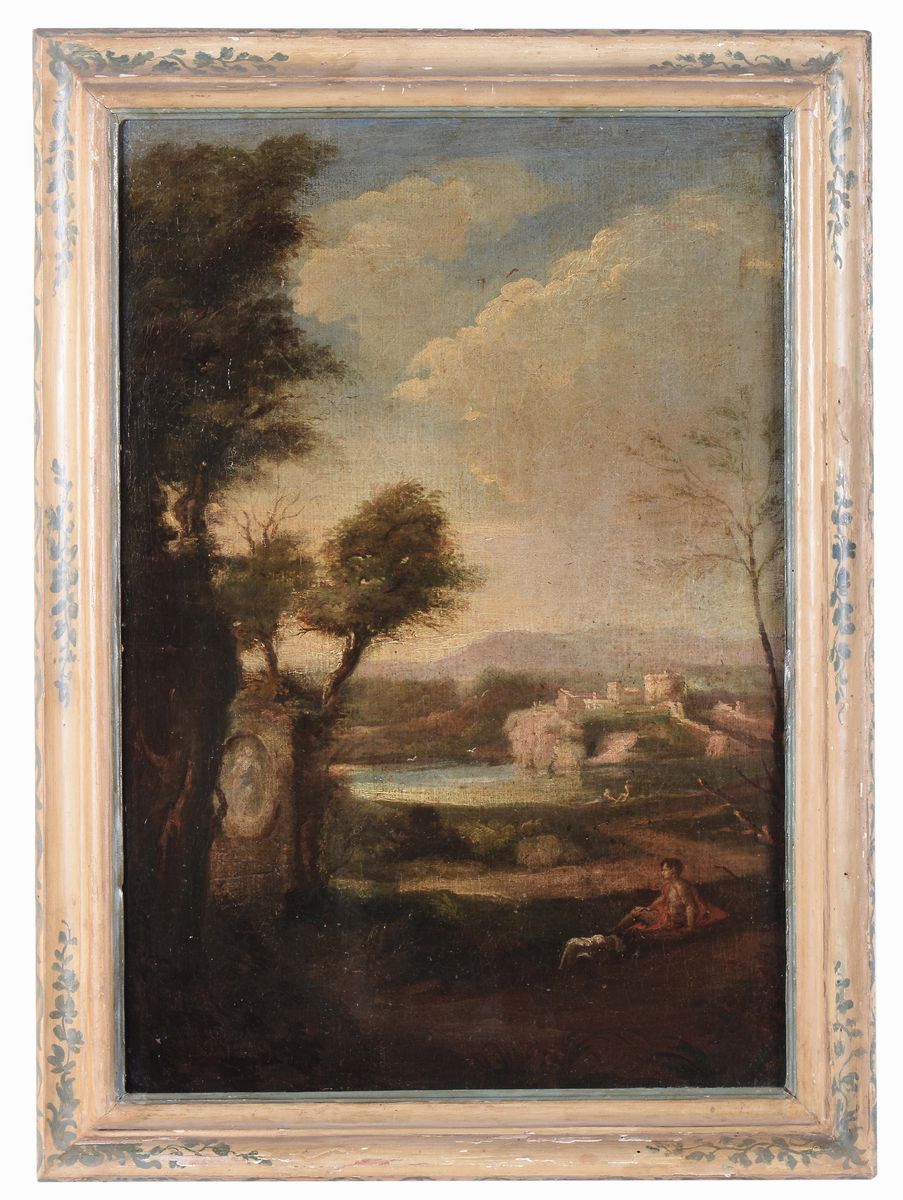 Carlo Antonio Tavella (1668 - 1738), Bottega Dipaesaggi con Figure