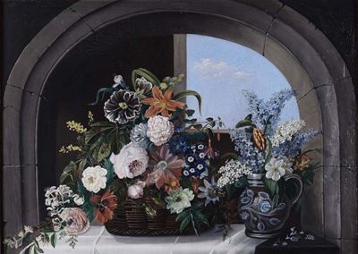 Ambrogius Bosschaert II, (1609-1645) Seguace Difiori