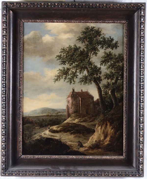 Scuola Fiamminga del XVII secolo Paesaggio