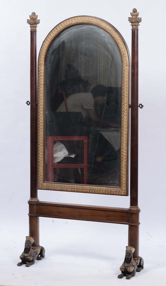 Psiche da terra Impero lastronata  - Auction Furnishings and Works of Art from Important Private Collections - Cambi Casa d'Aste