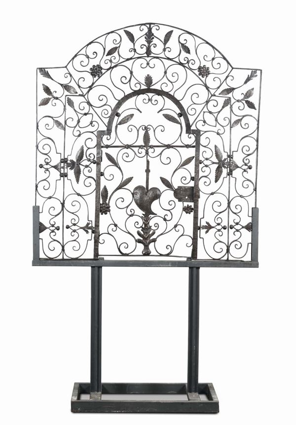 Cancelletto in ferro battuto, XVII secolo