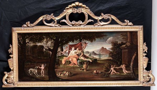 Scuola della fine del XVIII secolo Episodio mitologico