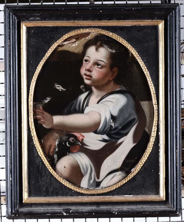 Scuola del XVIII secolo Bimbo