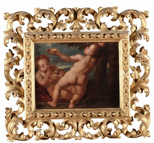 Scuola del XVIII secolo Giochi di putti