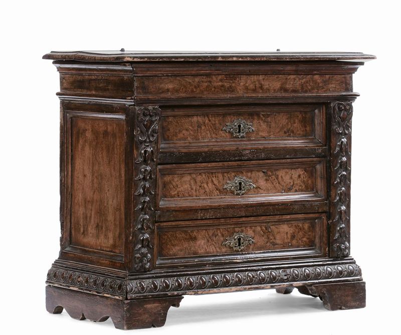 Modello di cassettone, Roma XVIII secolo  - Auction Furnishings and Works of Art from Important Private Collections - Cambi Casa d'Aste