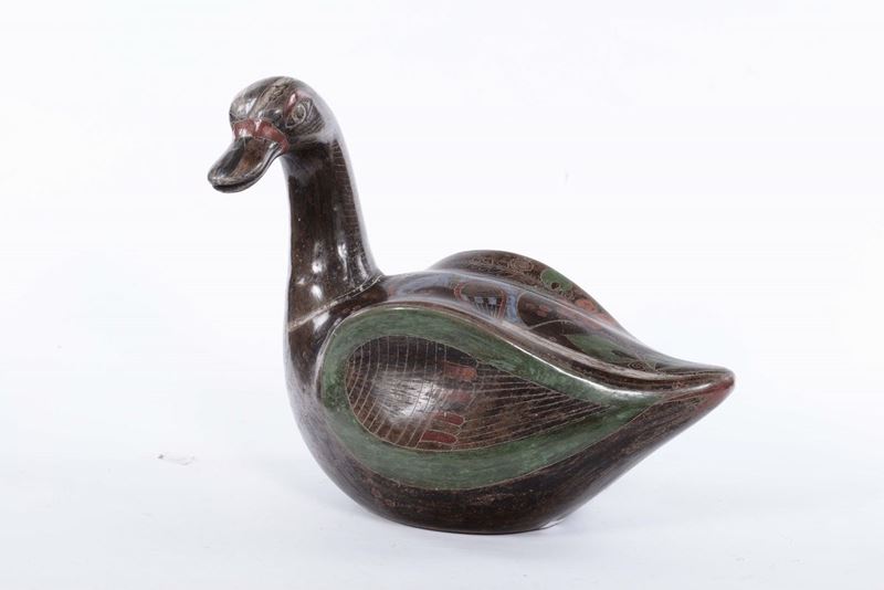 Papera in terracotta  - Auction Furnishings and Works of Art from Important Private Collections - Cambi Casa d'Aste