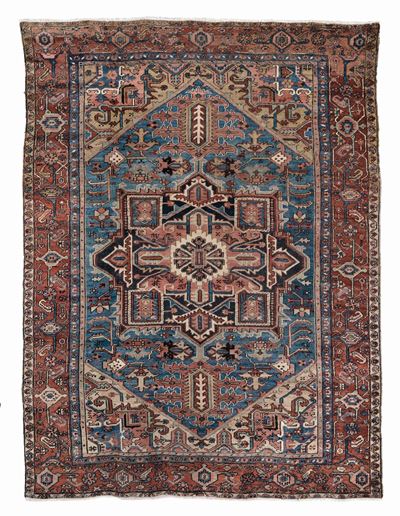 Tappeto Nord Ovest Persia Heritz, Fine XIX Inizio XX Secolo