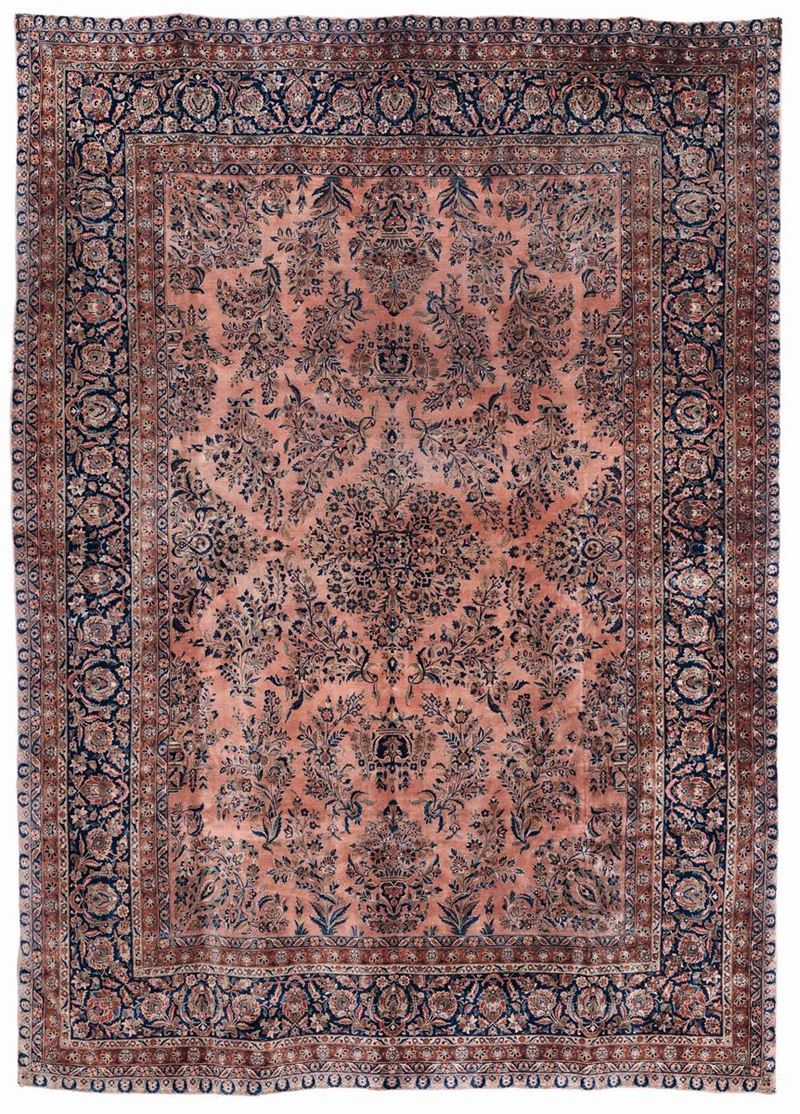 Tappeto persiano Keshan Manchester, inizio XX secolo  - Auction Ancient Carpets - Cambi Casa d'Aste