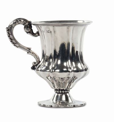 Boccale in Argento Sbalzato, 1840 Londra