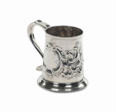 Boccale in Argento Sbalzato, Newcastle 1771