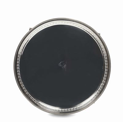 Salver in Argento, James Dixon, Sheffield 1888