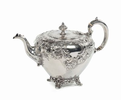 Teiera in Argento,citta’ di Sheffield , Robert & Hall, 1847