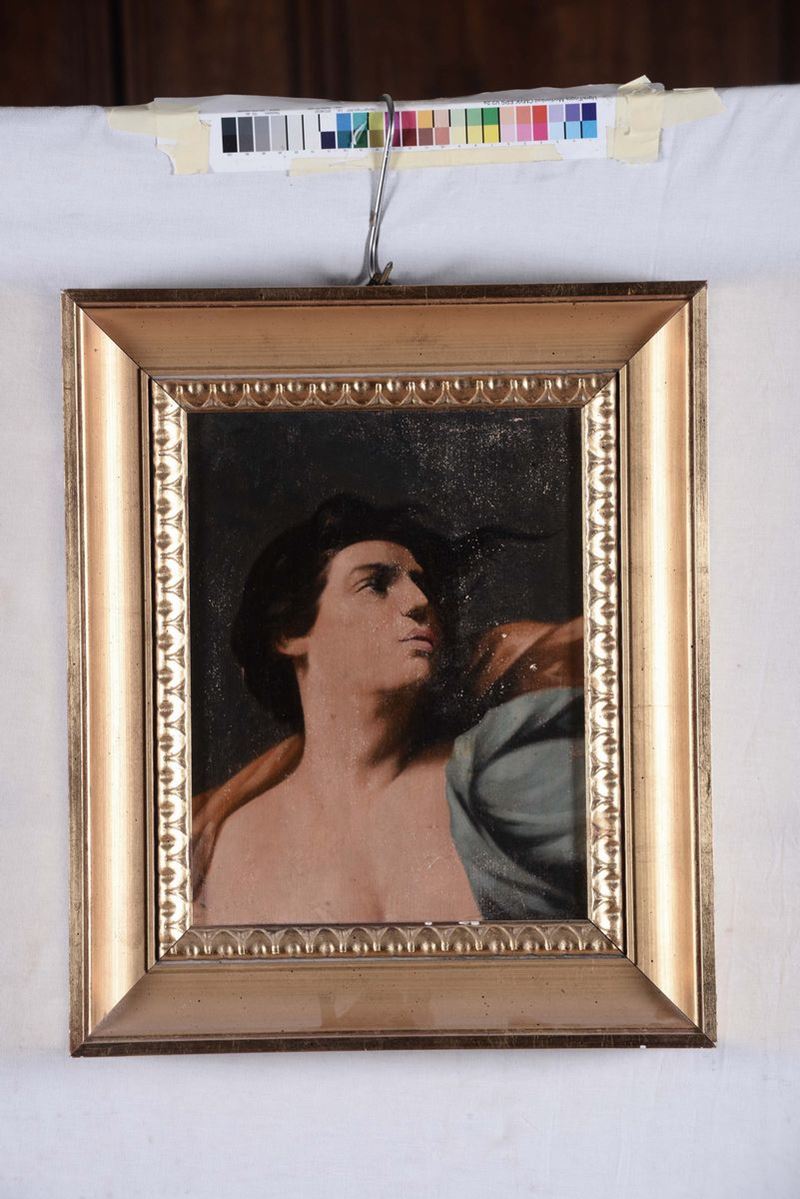 Anonimo del XIX secolo Testa virile  - Asta Arredi e Oggetti d'Arte da Importanti Collezioni Private - Cambi Casa d'Aste