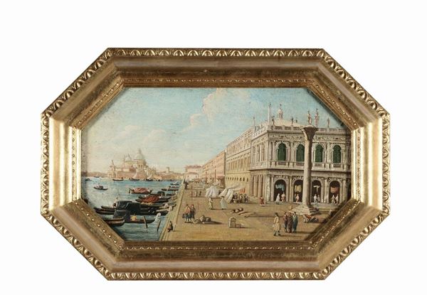 Scuola del XVIII secolo Vedute di Venezia