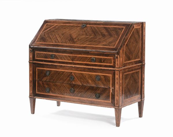 Ribalta Luigi XVI interamente lastronata, Genova XVIII secolo