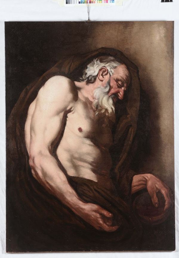 Scuola del XVIII secolo Anziano