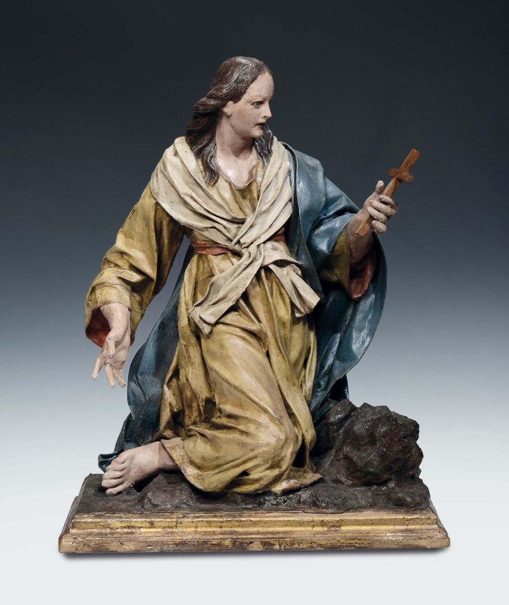Scultore Genovese Dell'inizio del XVIII Secolomaria Maddalena