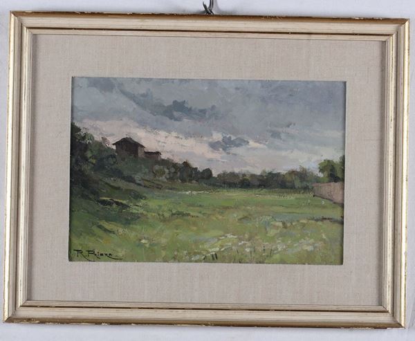 Rinaldo Priora (1864-1942) Paesaggio