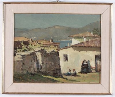 Ercole Magrotti (1890-1967)case di Paese