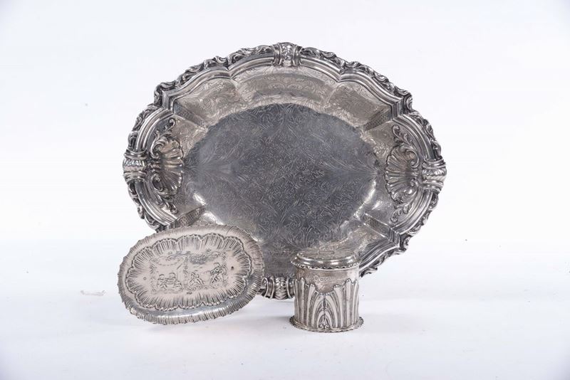 Lotto di oggetti in argento  - Auction Furnishings and Works of Art from Important Private Collections - Cambi Casa d'Aste