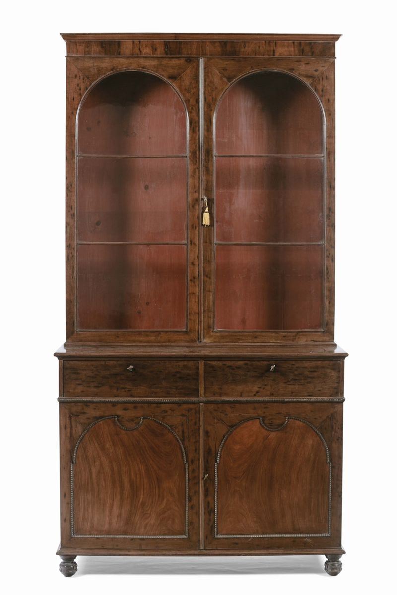 Credenza tipo Peter in mogano  - Auction Furnishings and Works of Art from Important Private Collections - Cambi Casa d'Aste