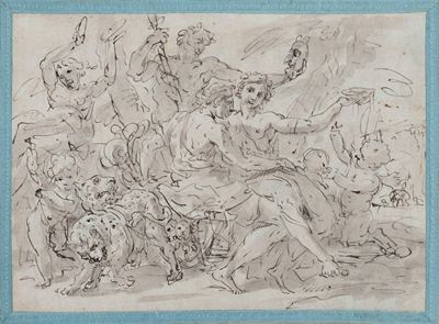 Scuola Veneta del XVIII Secolobacco e Arianna