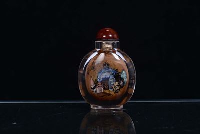 Snuff Bottle in Vetro