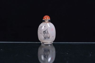 Snuff Bottle in Vetro