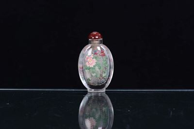 Snuff Bottle in Vetro