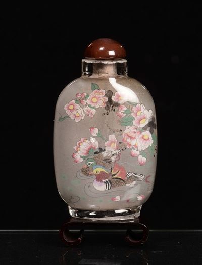 Snuff Bottle in Vetro