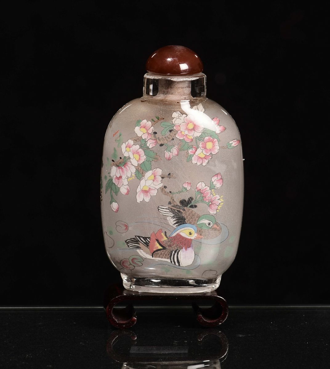 Snuff Bottle in Vetro