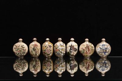 Serie di Sette Snuff Bottle