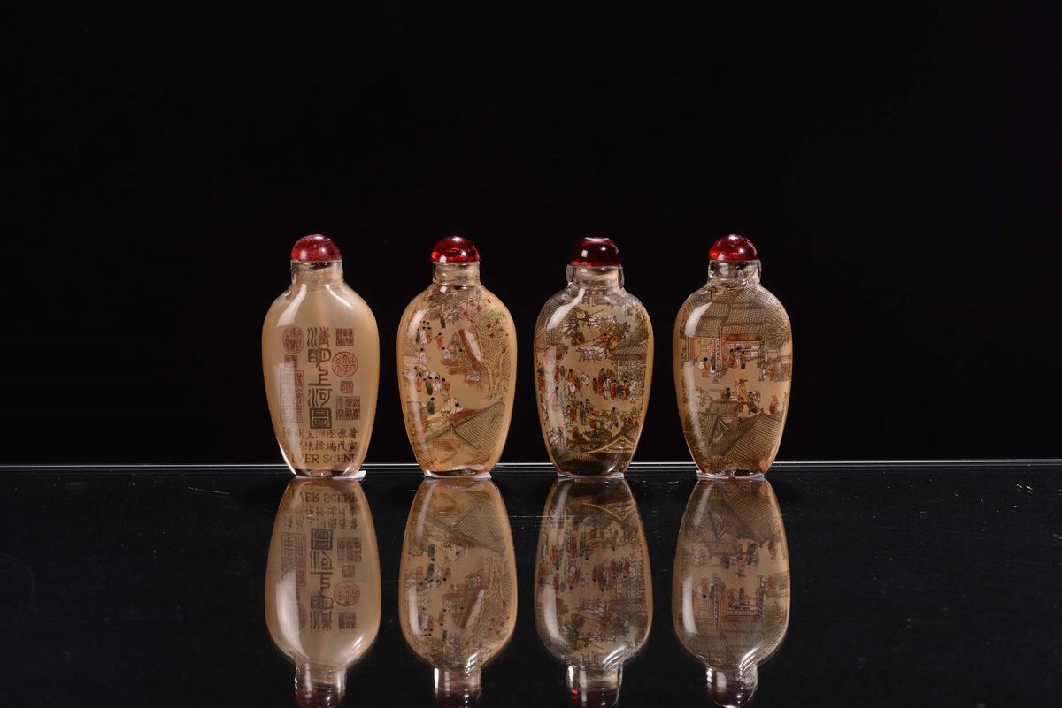 Serie di Quattro Snuff Bottle