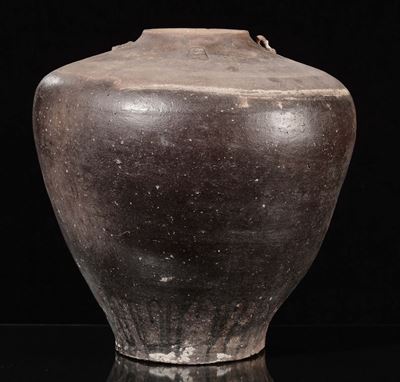 Contenitore in Gres, Asia XVIII-XIX Secolo