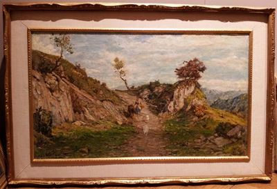 Dante Comelli (bologna 1880 - 1958)ritorno dal Pascolo