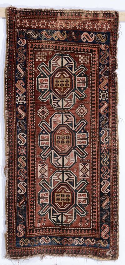 Tappeto Caucasico Karabagh, Fine XIX Secolo