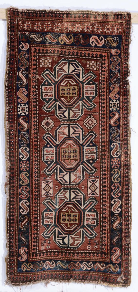 Tappeto caucasico Karabagh, fine XIX secolo  - Auction Ancient Carpets - Cambi Casa d'Aste