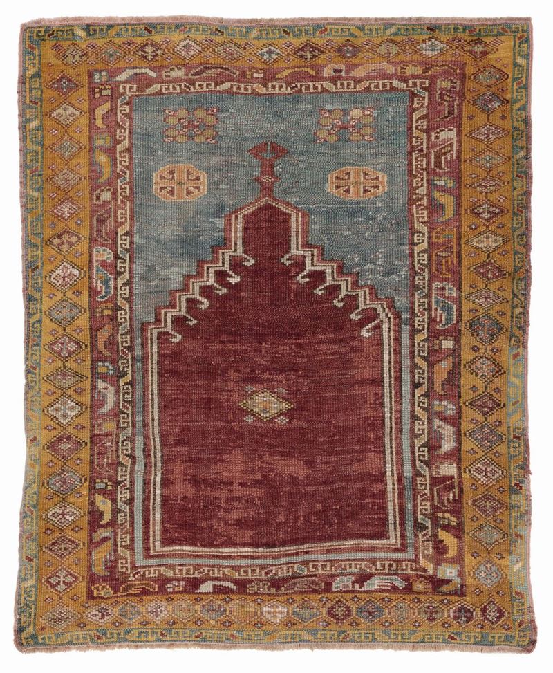 Tappeto anatolico Konia, fine XIX secolo  - Auction Ancient Carpets - Cambi Casa d'Aste