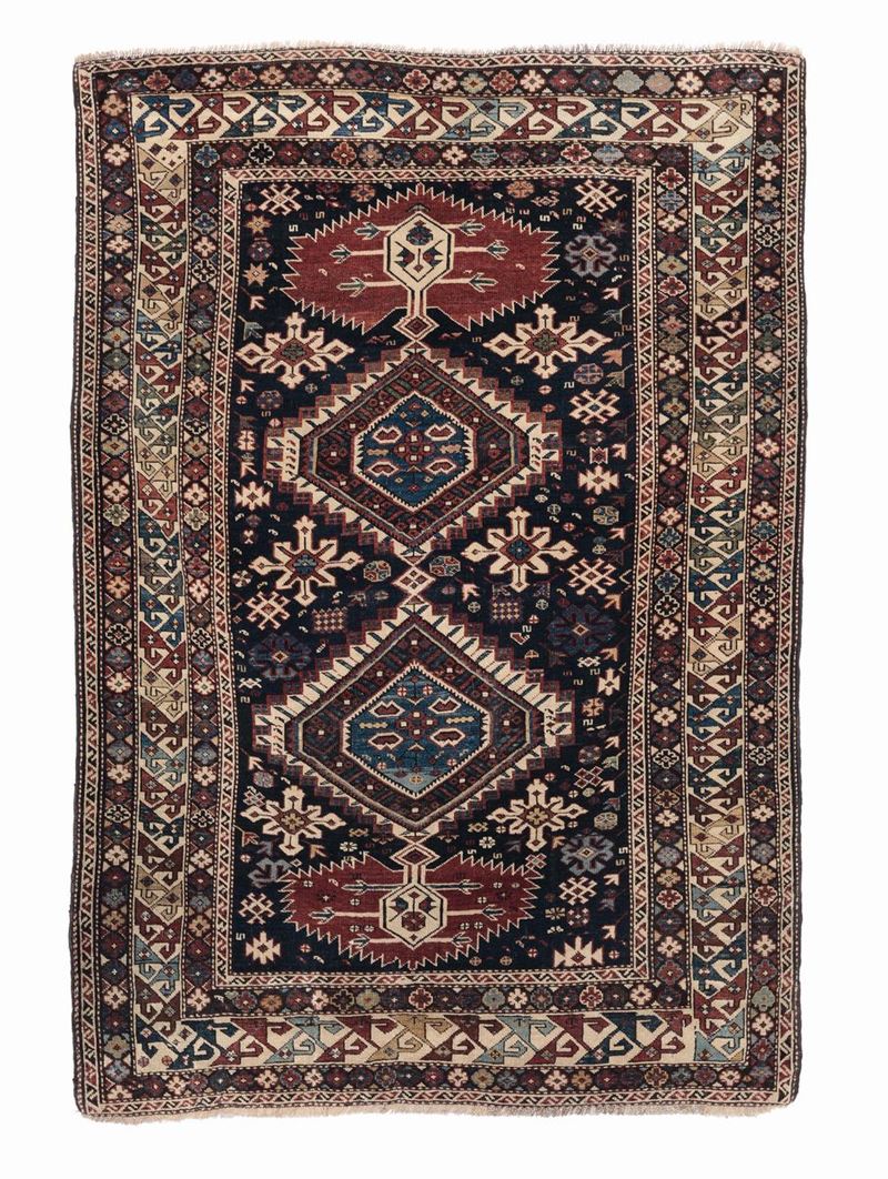 Tappeto caucasico Schirvan, fine XIX inizio XX secolo,  - Auction Ancient Carpets - Cambi Casa d'Aste