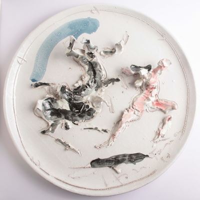 Lucio Fontana (1899-1968)corrida