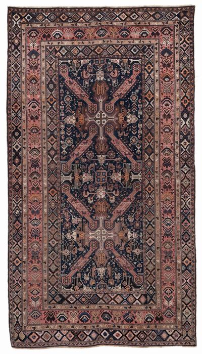 Tappeto Caucasico Shirvan Seichur, Fine XIX Inizio XX Secolo