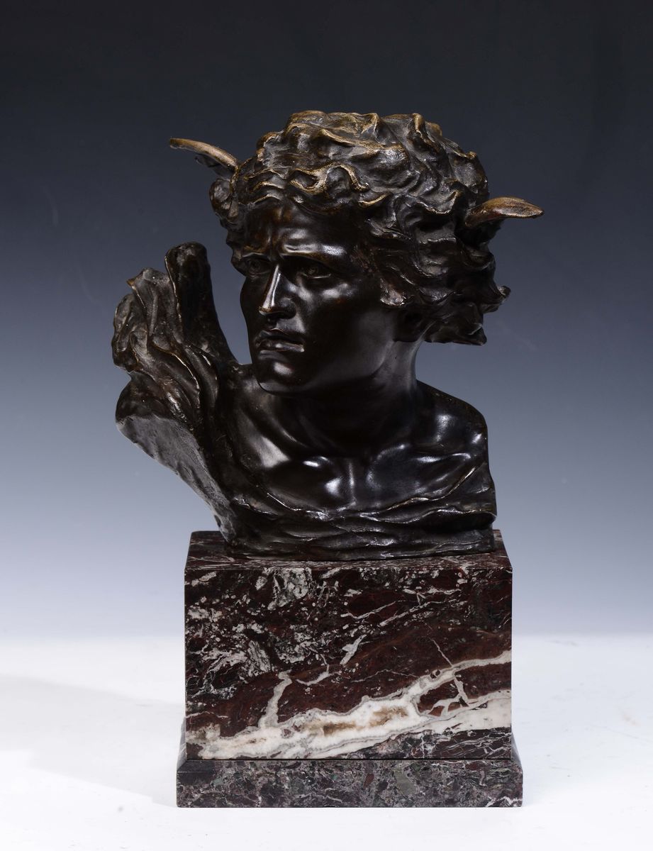 Ferdinando De Luca (XIX-XX Secolo)testa di Ermes
