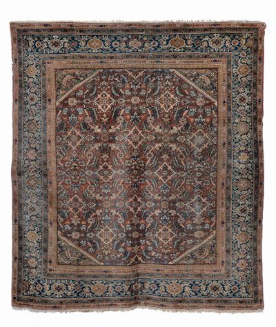 Tappeto Persiano Mahal, Fine XIX Secolo