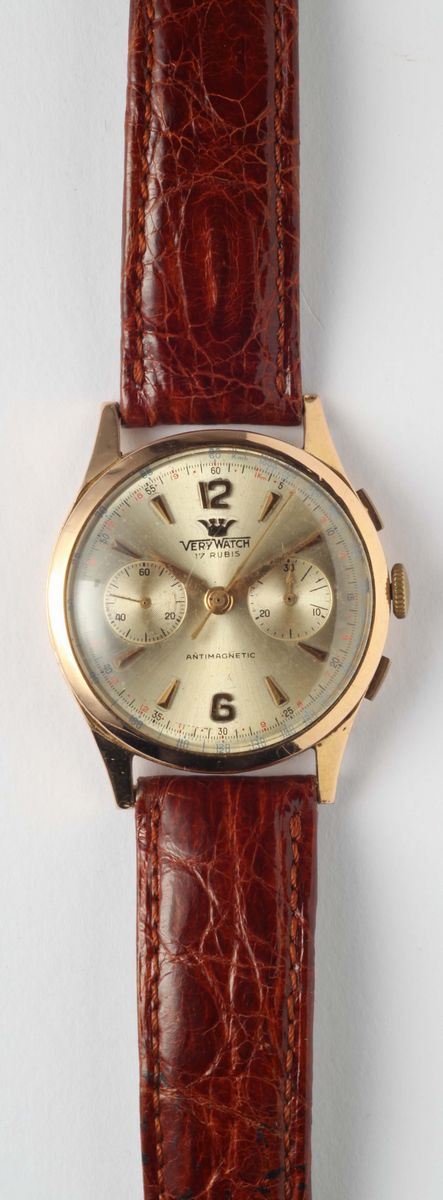 Very watch, cronografo  - Auction Fine Jewels - I - Cambi Casa d'Aste