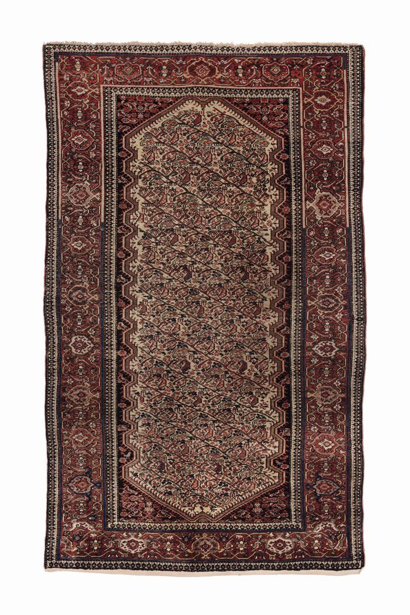 Tappeto persiano Malayer, fine XIX inizio XX secolo  - Auction Ancient Carpets - Cambi Casa d'Aste