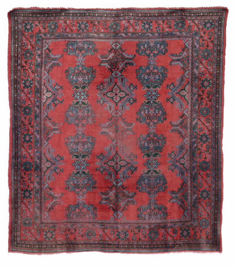 Tappeto anatolico Ushak, inizio XX secolo  - Auction Ancient Carpets - Cambi Casa d'Aste